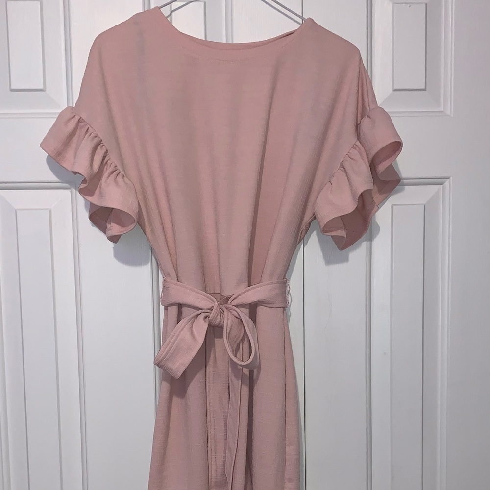 Emma And Michelle Pink Knee Length Dress